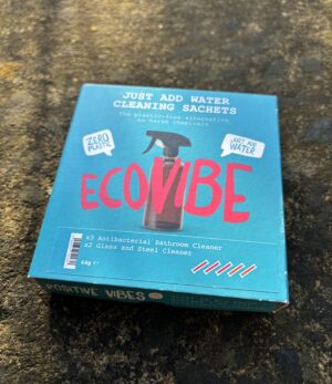 Ecovibe just add water cleaning sachets