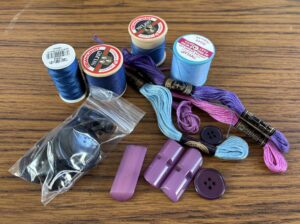 Grab bad of sewing materials 1